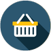 eCommerce basket icon